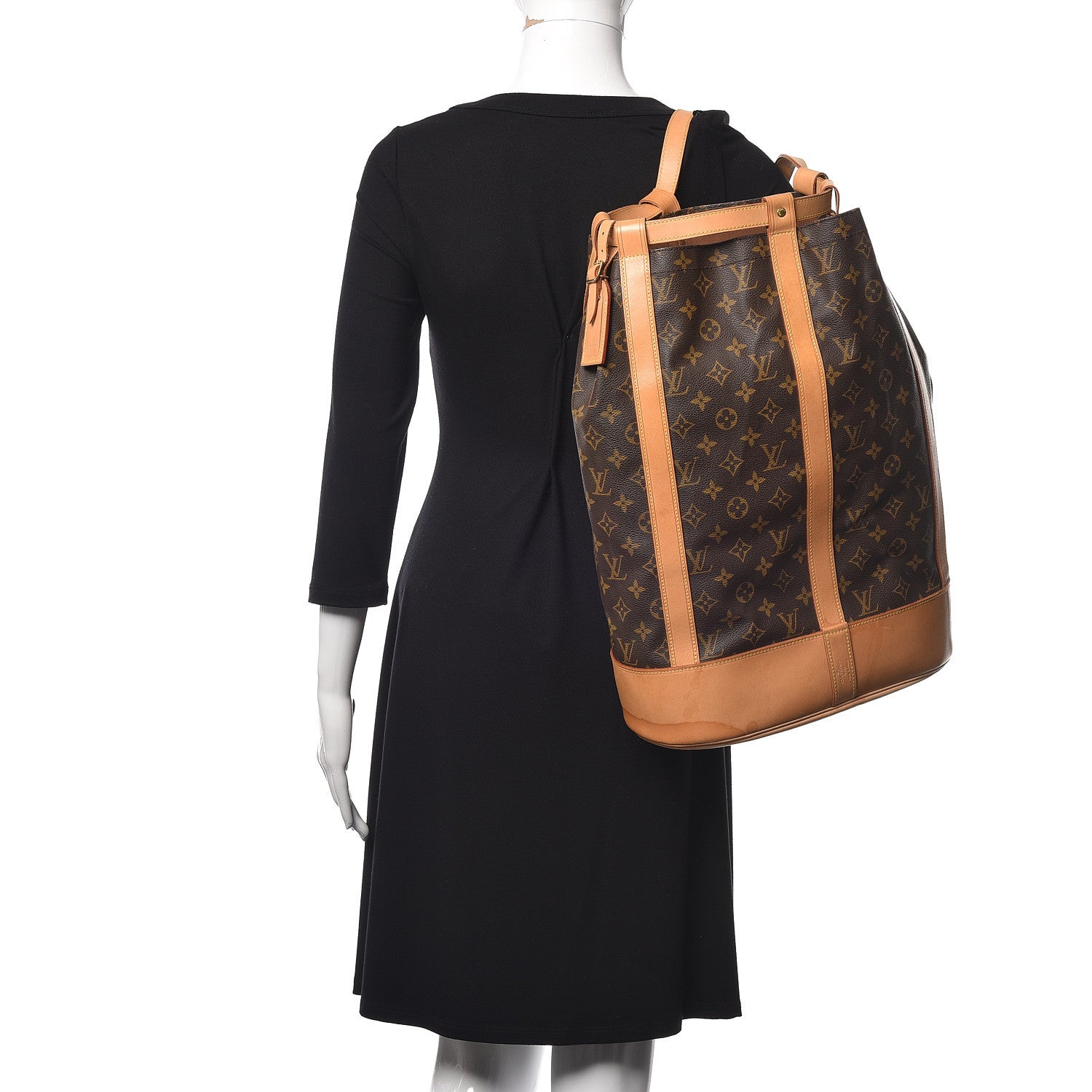 Louis Vuitton Monogram Randonnee GM Backpack 2 of 9