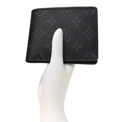 Louis Vuitton Monogram Eclipse Slender Wallet 2 of 7