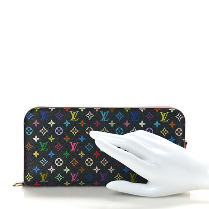 Louis Vuitton Monogram Multicolor Insolite Wallet Black Grenade 2 of 8