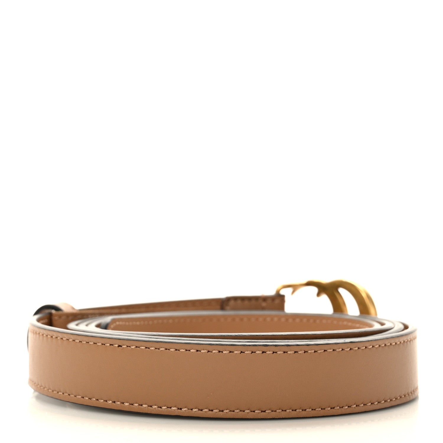 Gucci Calfskin Double G 20mm Belt 120 48 Porcelain Rose 2 of 5