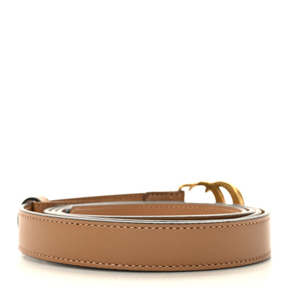 Gucci Calfskin Double G 20mm Belt 120 48 Porcelain Rose 2 of 5