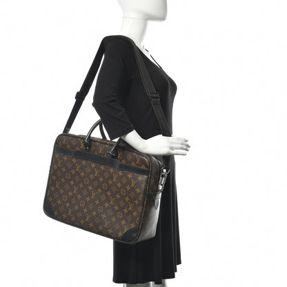Louis Vuitton Monogram Macassar Porte-Documents Voyage GM 2 of 20