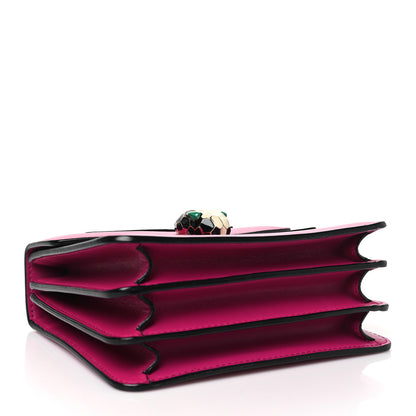 Bulgari Calfskin Serpenti Forever Top Handle Pink 5 of 10