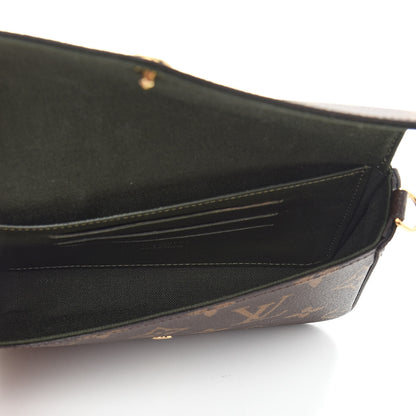 Louis Vuitton Monogram Felicie Strap & Go Kaki 5 of 8