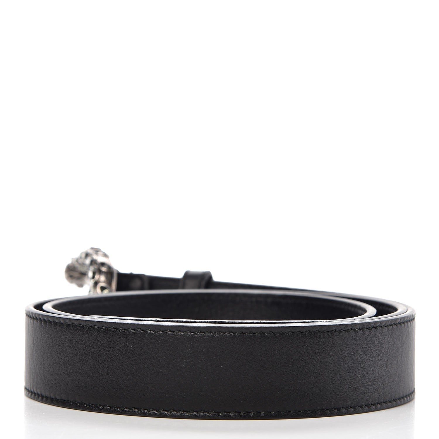 Gucci Moon Calfskin Crystal Dionysus 30mm Belt 95 38 Black Black Diamond 3 of 6