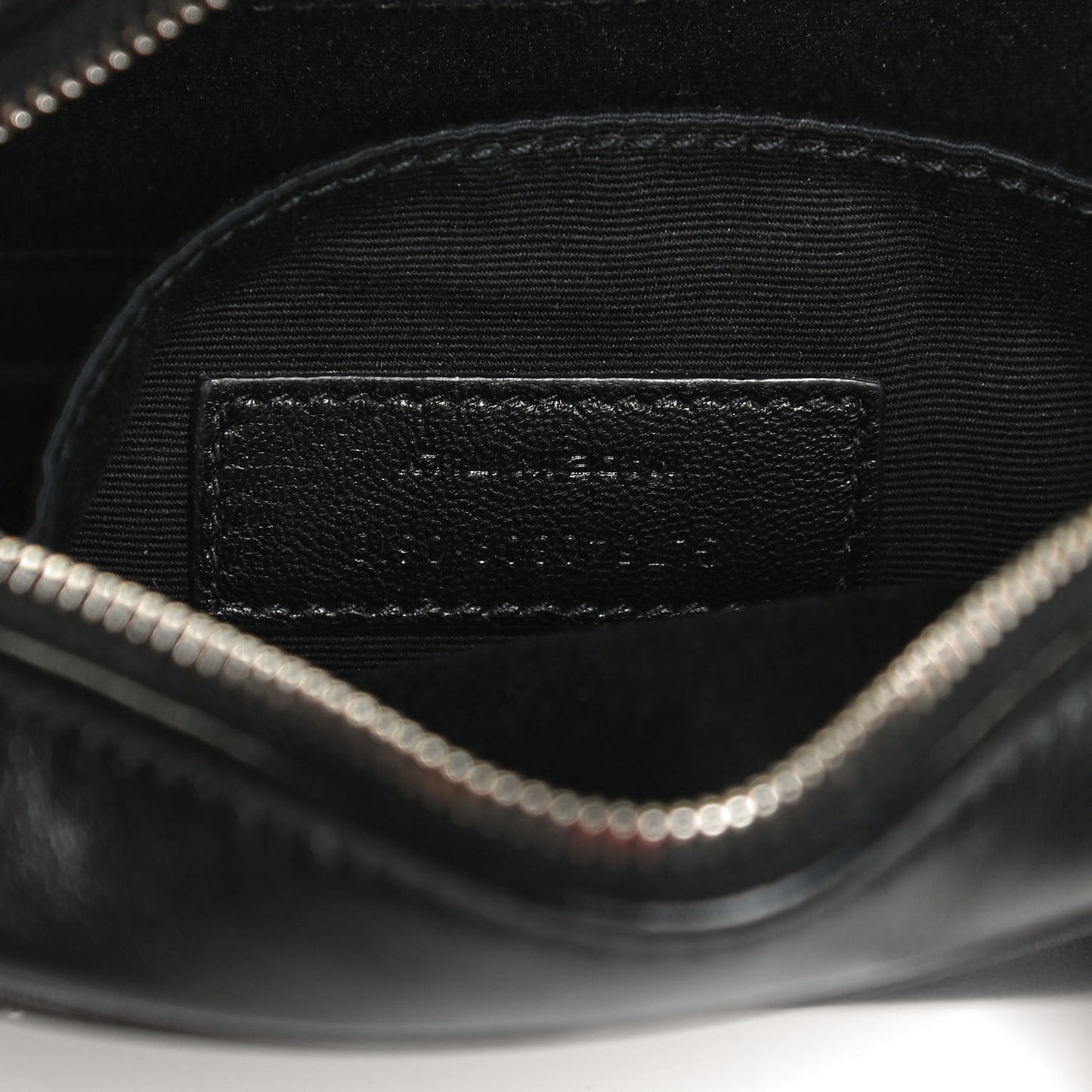 Calfskin Matelasse Studded Monogram Lou Belt Bag Black