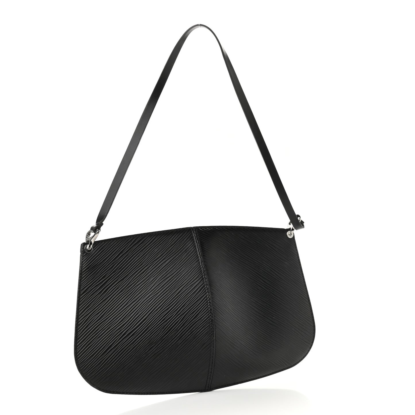 Epi Demi Lune Pochette Black