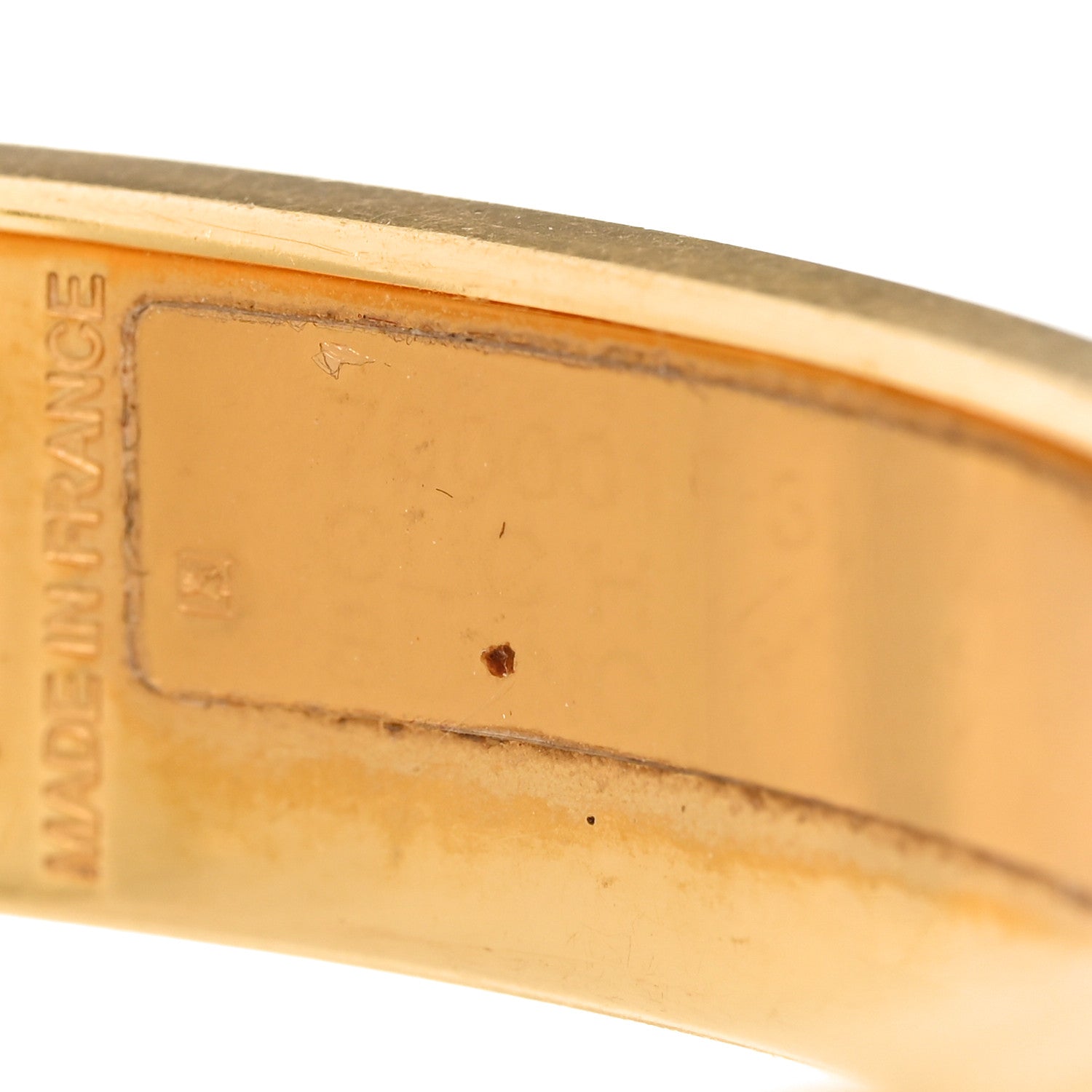 Hermes Enamel Narrow Clic Clac H Bracelet PM White 6 of 9