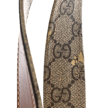 Gucci GG Plus Monogram Medium Signature Web Loop Tote Brown 12 of 14
