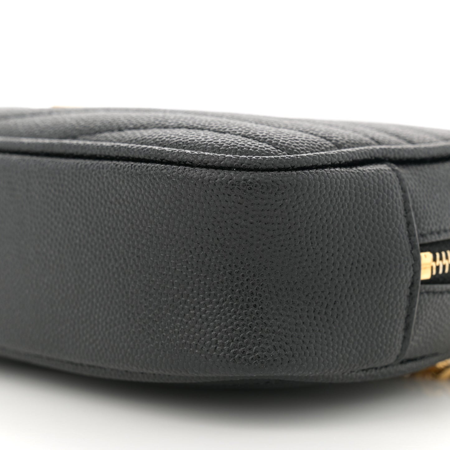 Grain De Poudre Matelasse Monogram Mini Lou Camera Bag Black
