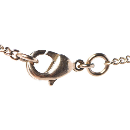 Chanel Pearl Crystal CC Drop Necklace Light Gold 4 of 5