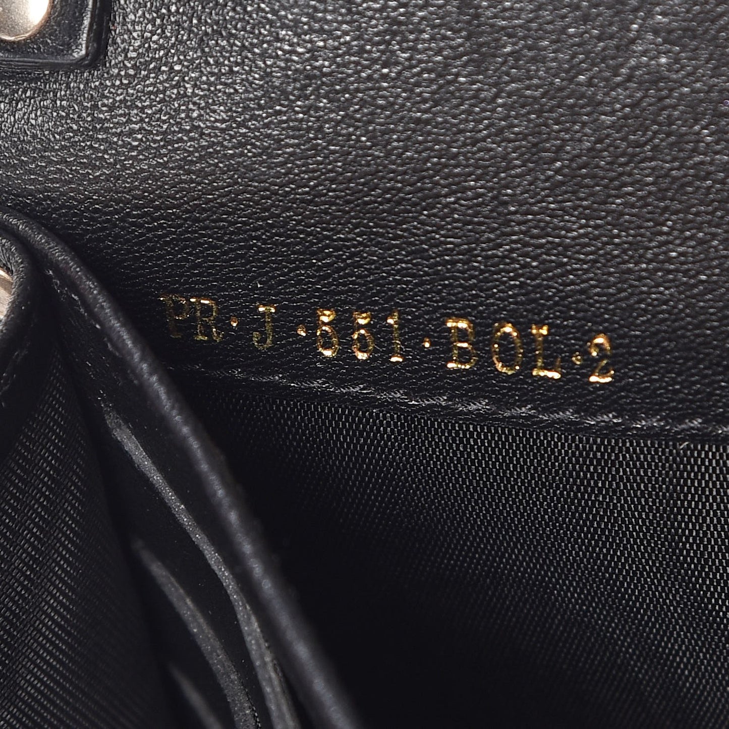 Vitello Rockstud Flap Wallet on Chain Black
