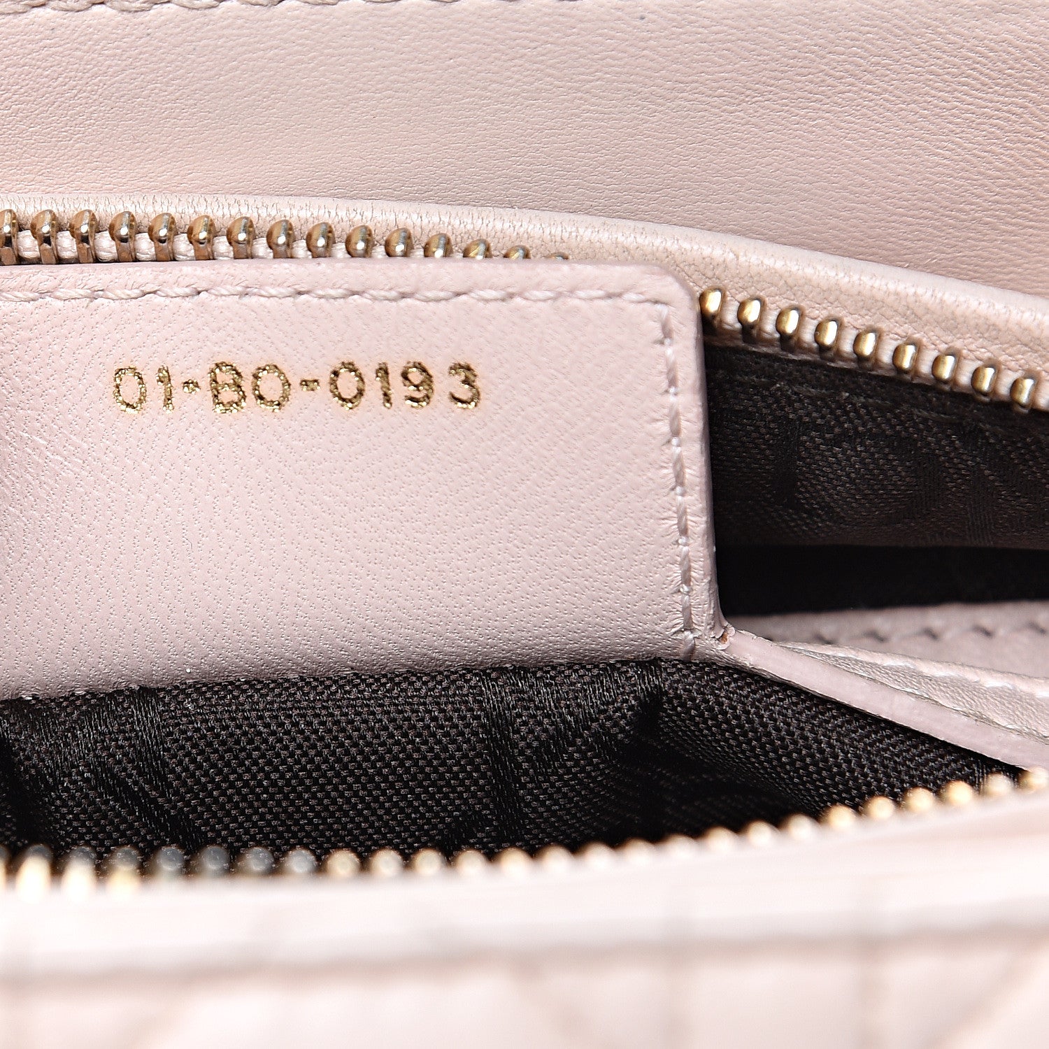 Christian Dior Lambskin Cannage Medium Lady Dior Light Pink 6 of 13