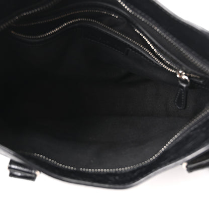 Balenciaga Agneau Arena Silver Hardware Small Le City Black 5 of 10