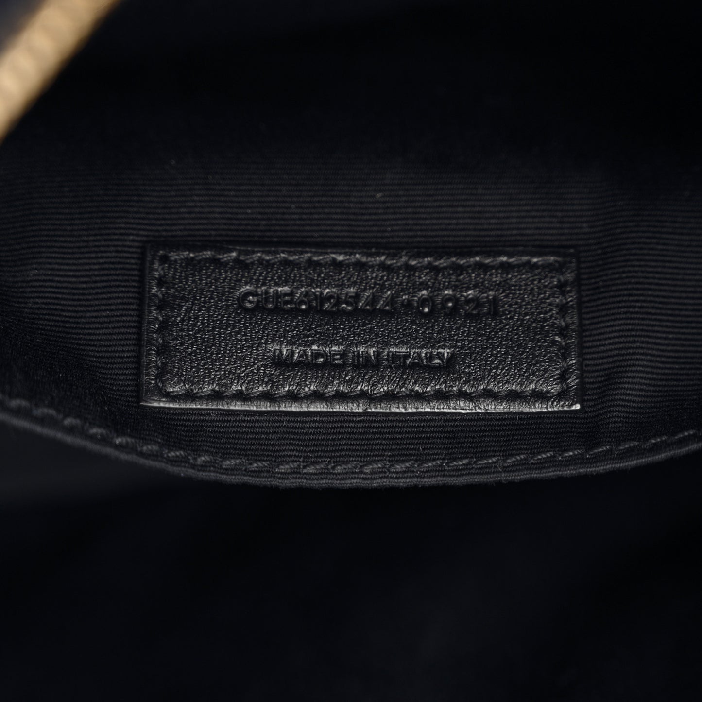 Calfskin Matelasse Monogram Lou Camera Bag Navy