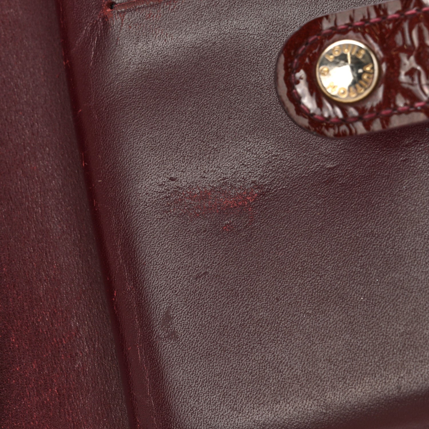 Louis Vuitton Vernis French Purse Wallet Rouge Fauviste 14 of 17