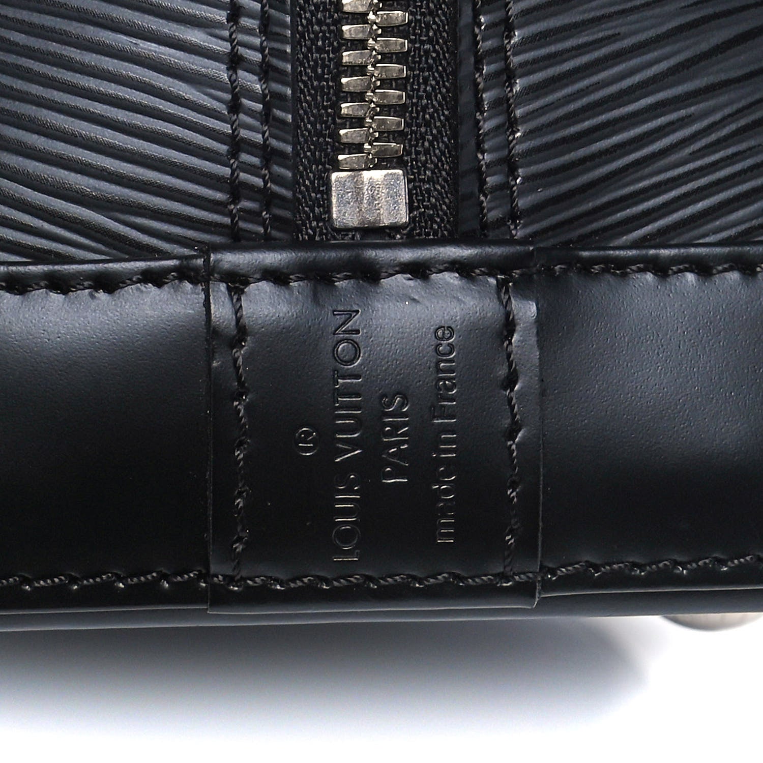 Louis Vuitton Epi Alma PM Black 10 of 10