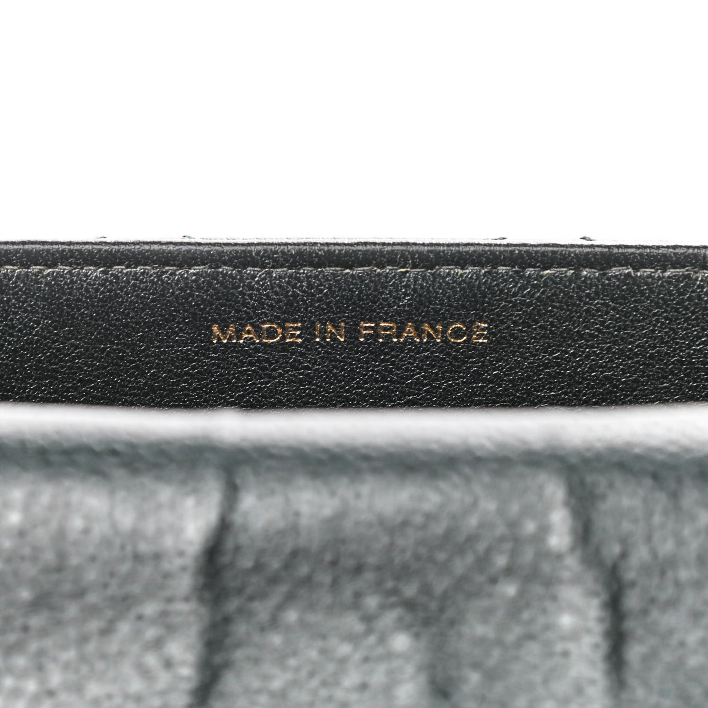 Caviar Quilted Flap Shoulder Bag Black