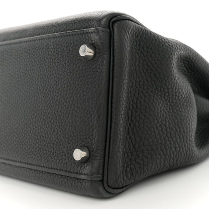 Hermes Taurillon Clemence Kelly Retourne 32 Black 10 of 14