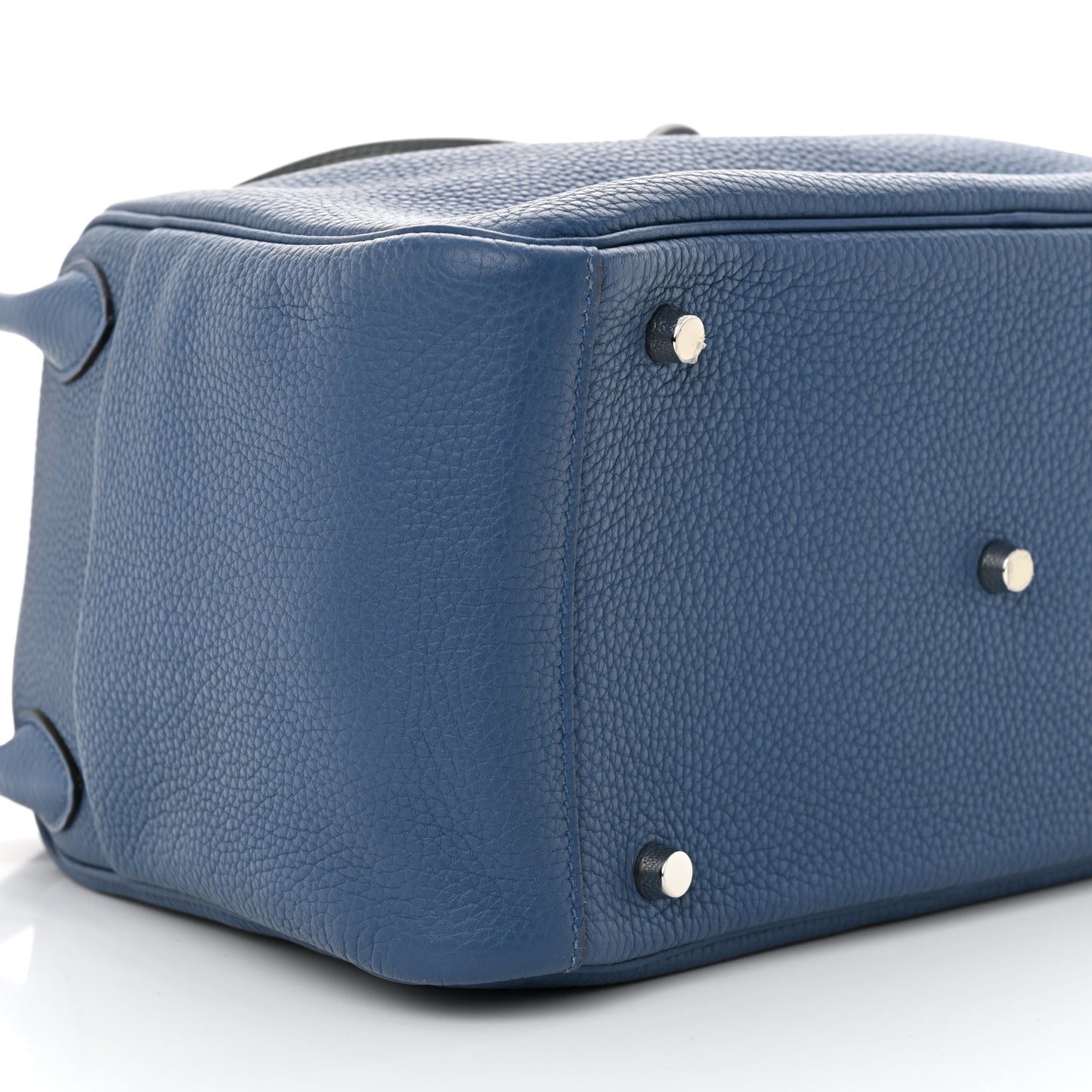 Taurillon Clemence Lindy 30 Bleu Agate Gris Mouette