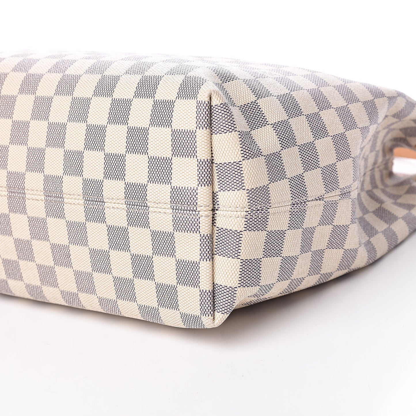 Damier Azur Graceful MM Rose Ballerine