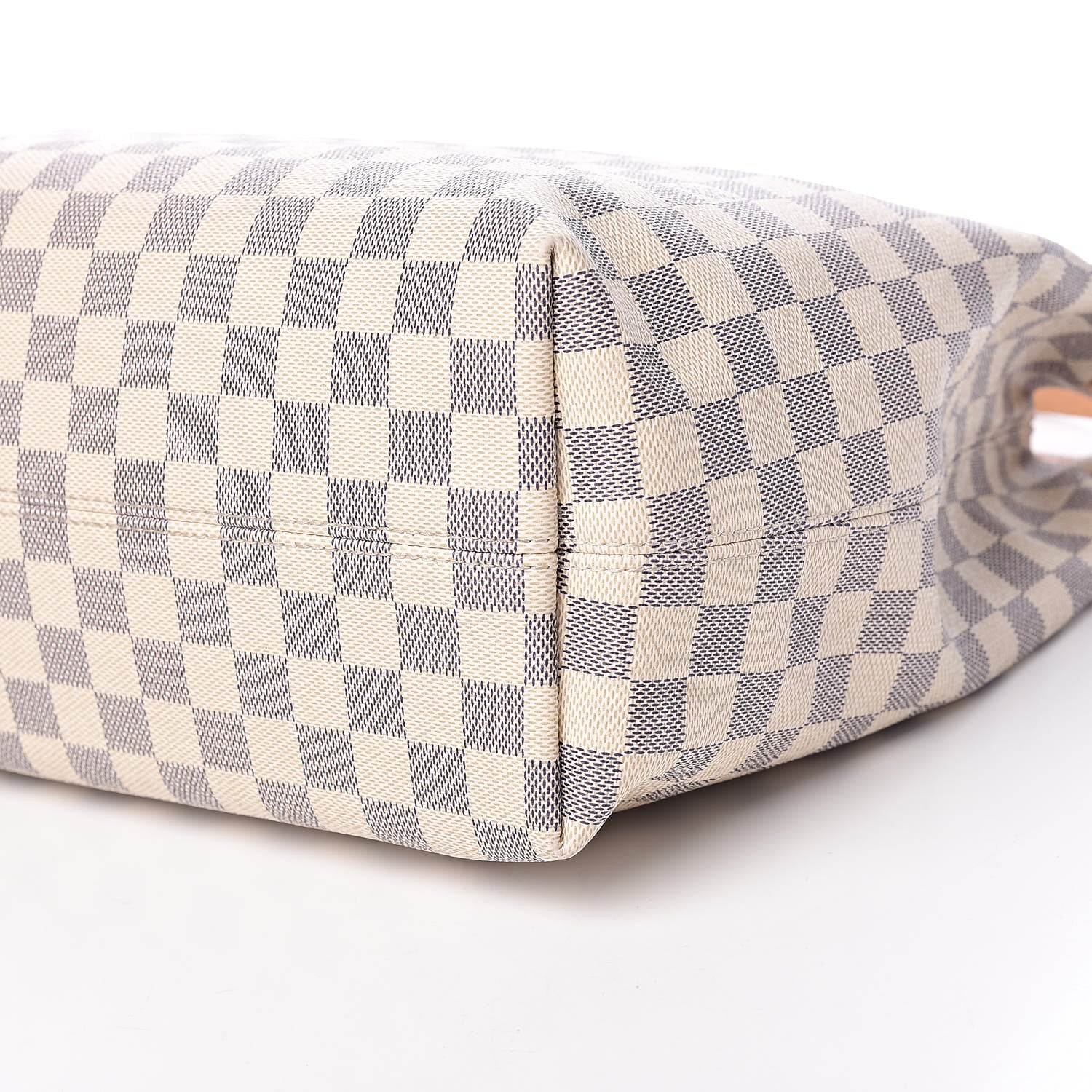 Louis Vuitton Damier Azur Graceful MM Rose Ballerine 11 of 14