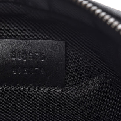 Gucci GG Supreme Monogram Toiletry Case Black Grey 12 of 14