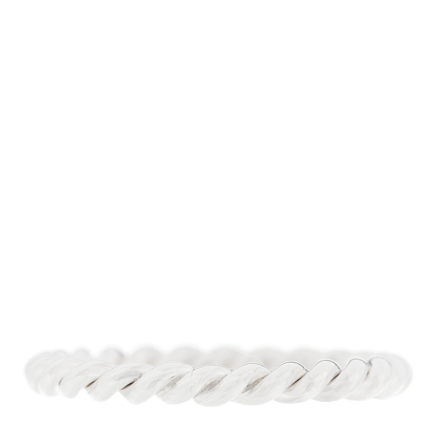 Sterling Silver Twist Rope Ring 50 5.5
