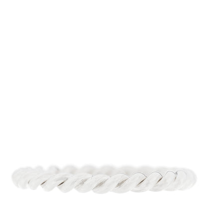 Tiffany Sterling Silver Twist Rope Ring 50 5.5 2 of 4