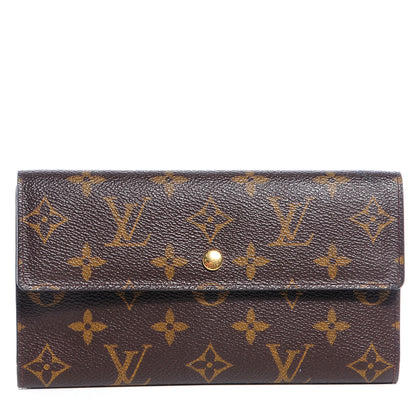 Louis Vuitton Monogram Porte Tresor International Wallet 1 of 7
