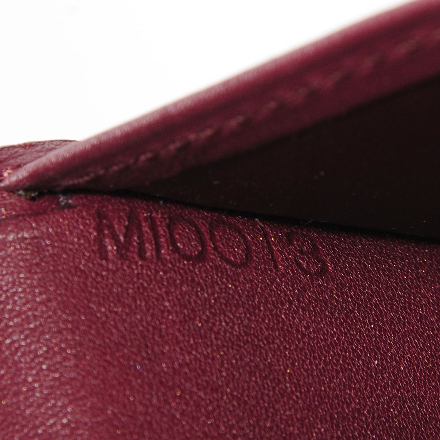 Mat French Purse Wallet Violet