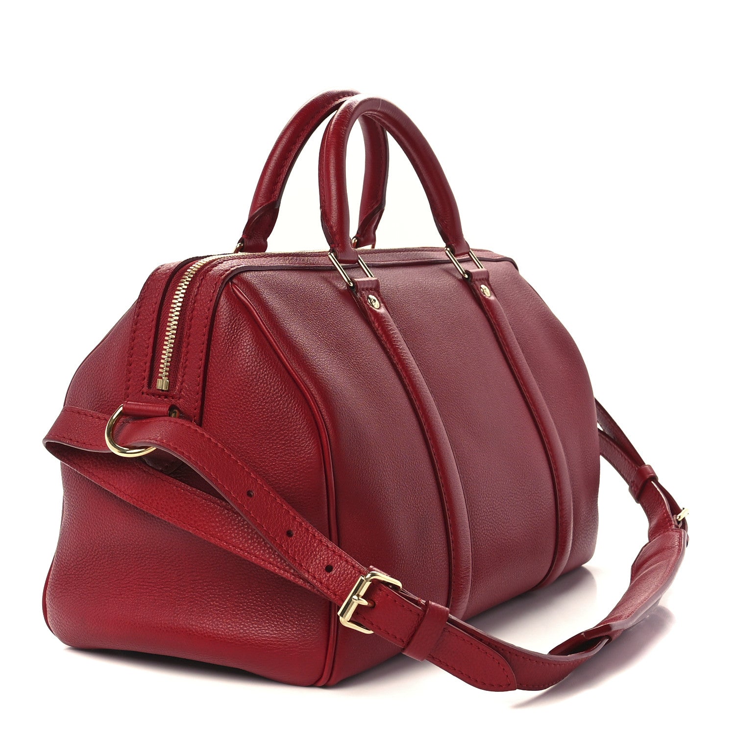 Louis Vuitton Veau Cachemire SC Bag PM Cherry 2 of 11