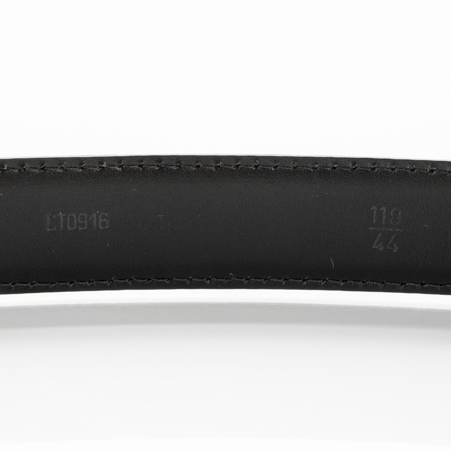 Louis Vuitton Epi Classique Belt 110 44 Black 6 of 8