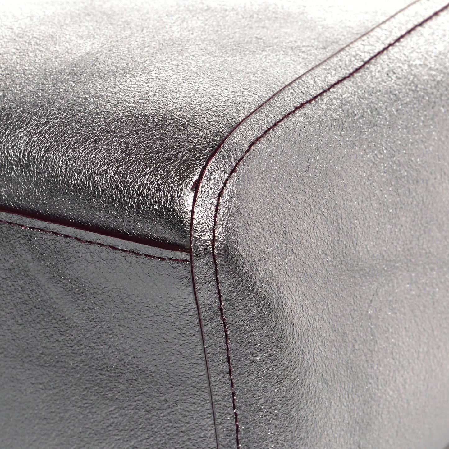 Grained Calfskin Medium Reversible Wandel Tote Ruby Tan