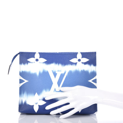 Louis Vuitton Monogram Escale Toiletry Pouch 26 Blue 2 of 8