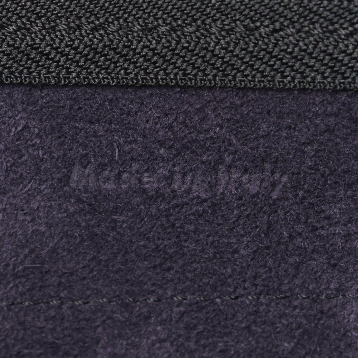 Grained Calfskin Nano Belt Bag Black