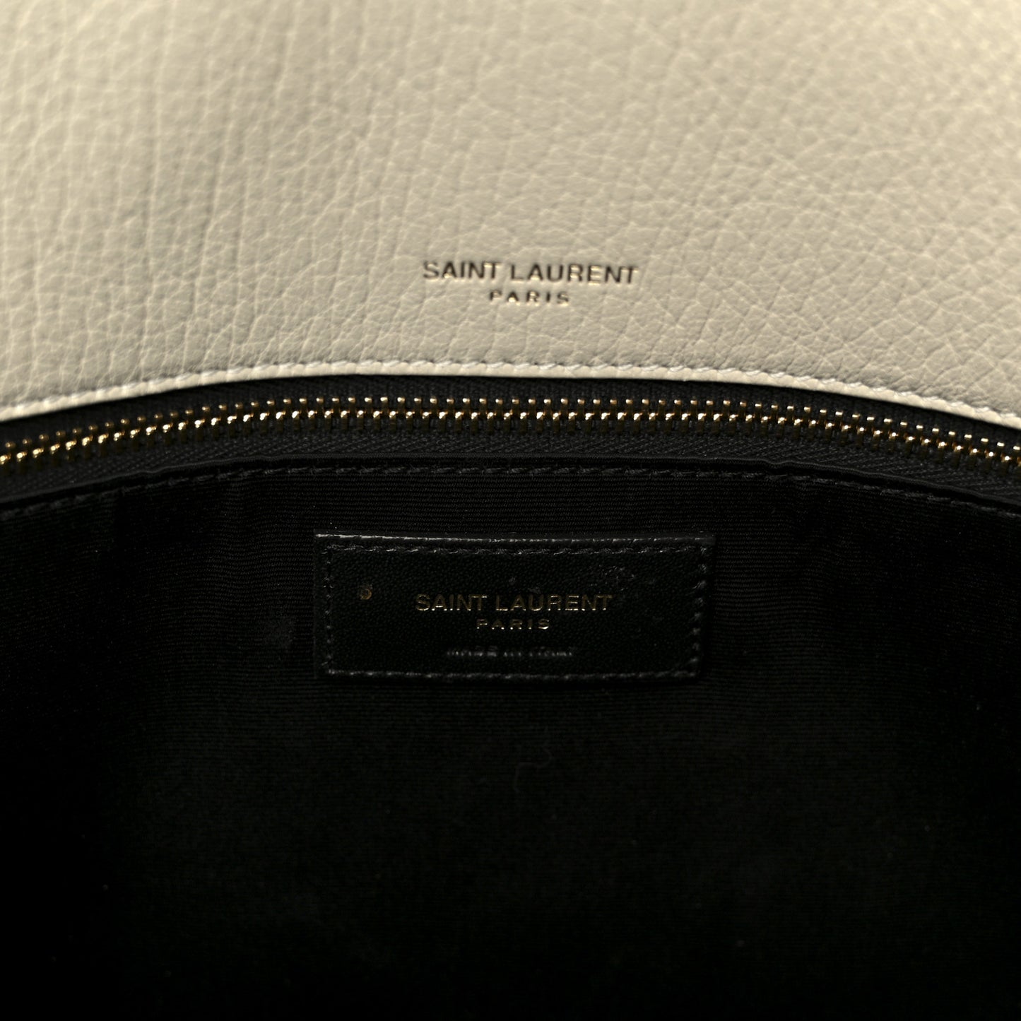 Grained Lambskin Monogram Large Niki Chain Satchel Crema Soft