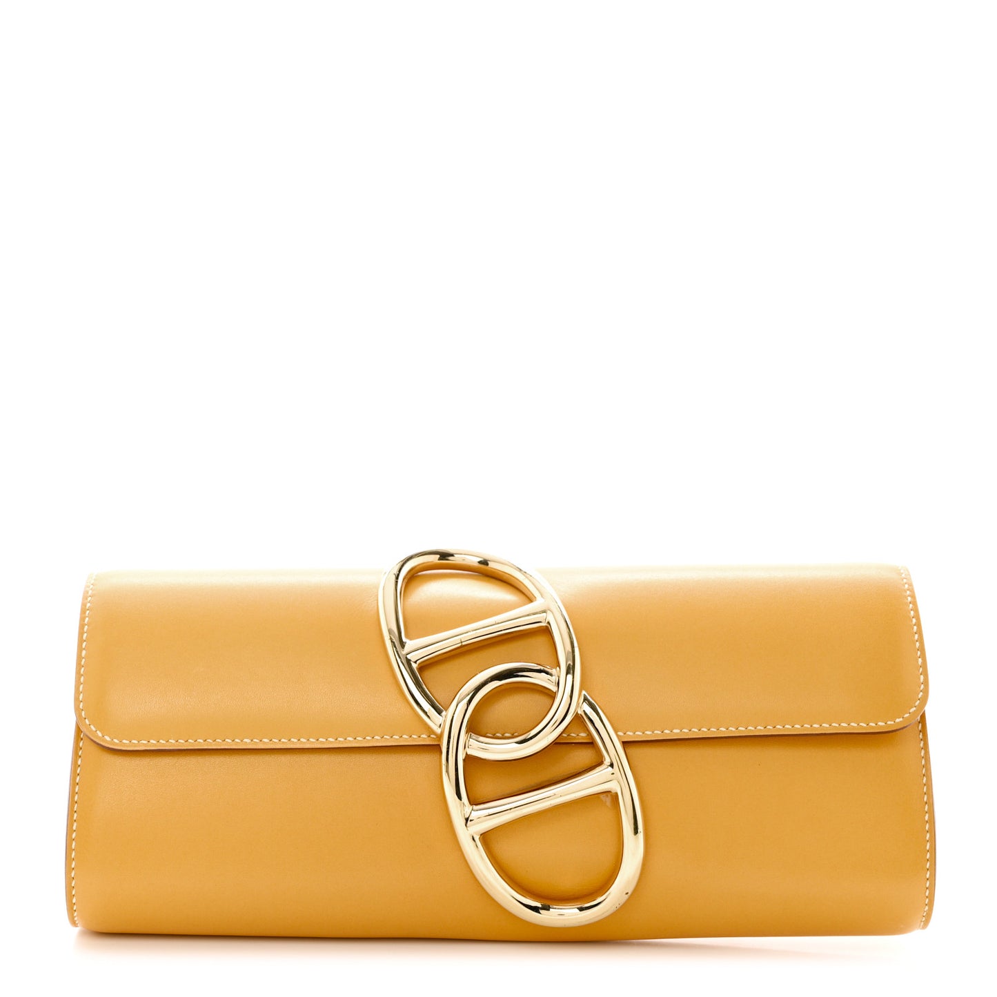 Veau Tadelakt Egee Clutch Soleil