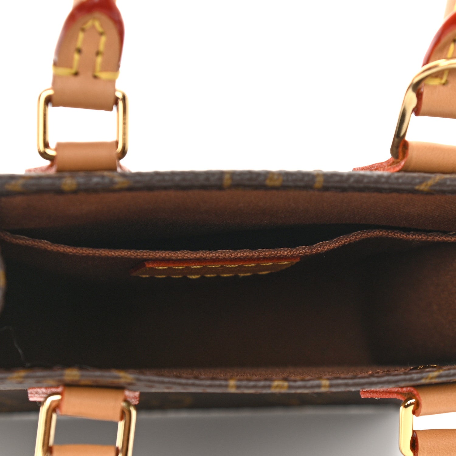 Louis Vuitton Monogram Petit Sac Plat 5 of 10