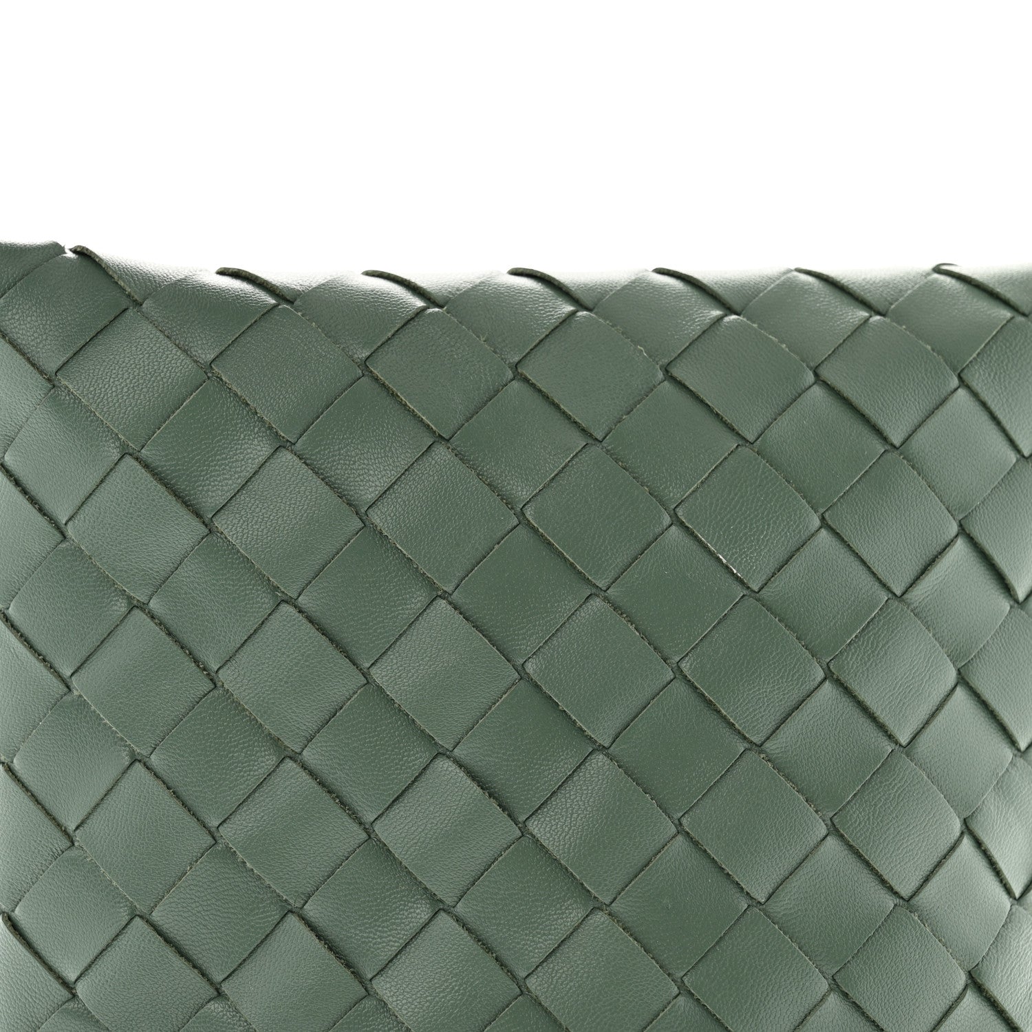 Bottega Veneta Calfskin Nappa Intrecciato Candy Wallace Aloe 8 of 13