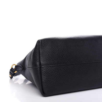 Prada Vitello Phenix Satchel Black 8 of 10