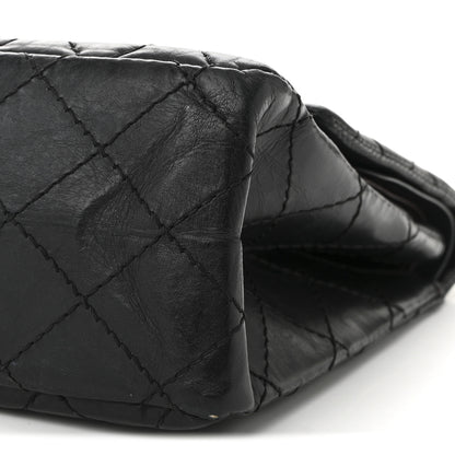 Chanel Aged Calfskin Quilted 2.55 Reissue 226 Flap Black 10 of 10
