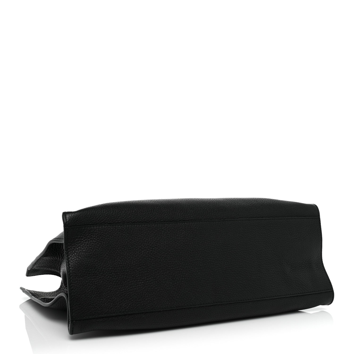 Gucci Calfskin Medium Bamboo Daily Shopper Black 4 of 13