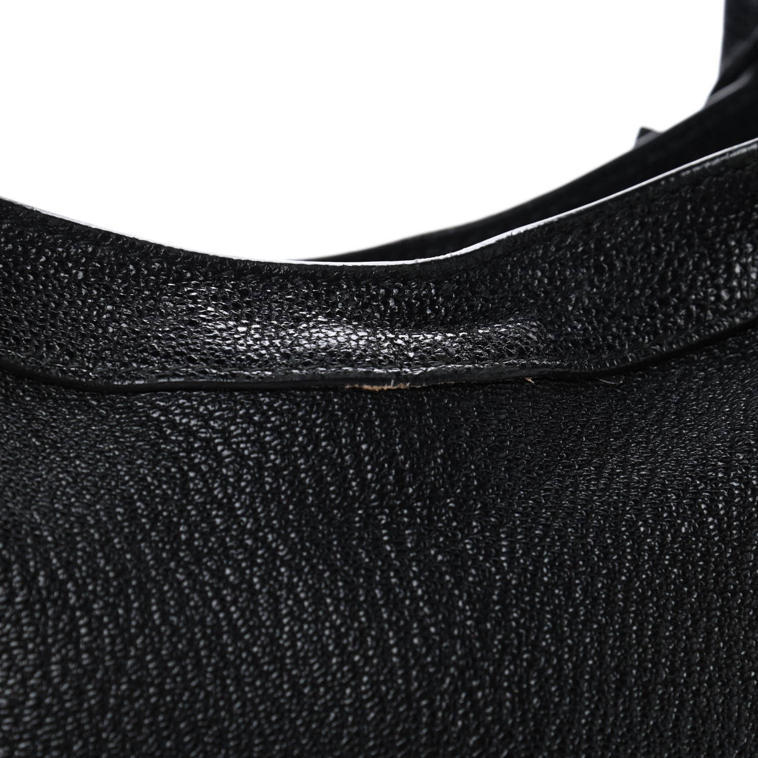 Balenciaga Chevre Gold Metallic Edge Hardware City Black 7 of 8