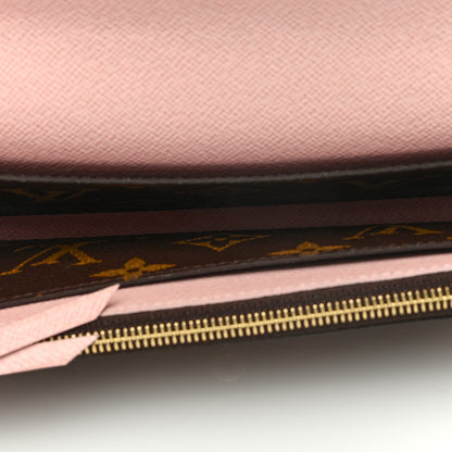 Louis Vuitton Monogram Emilie Wallet Rose Ballerine 5 of 6