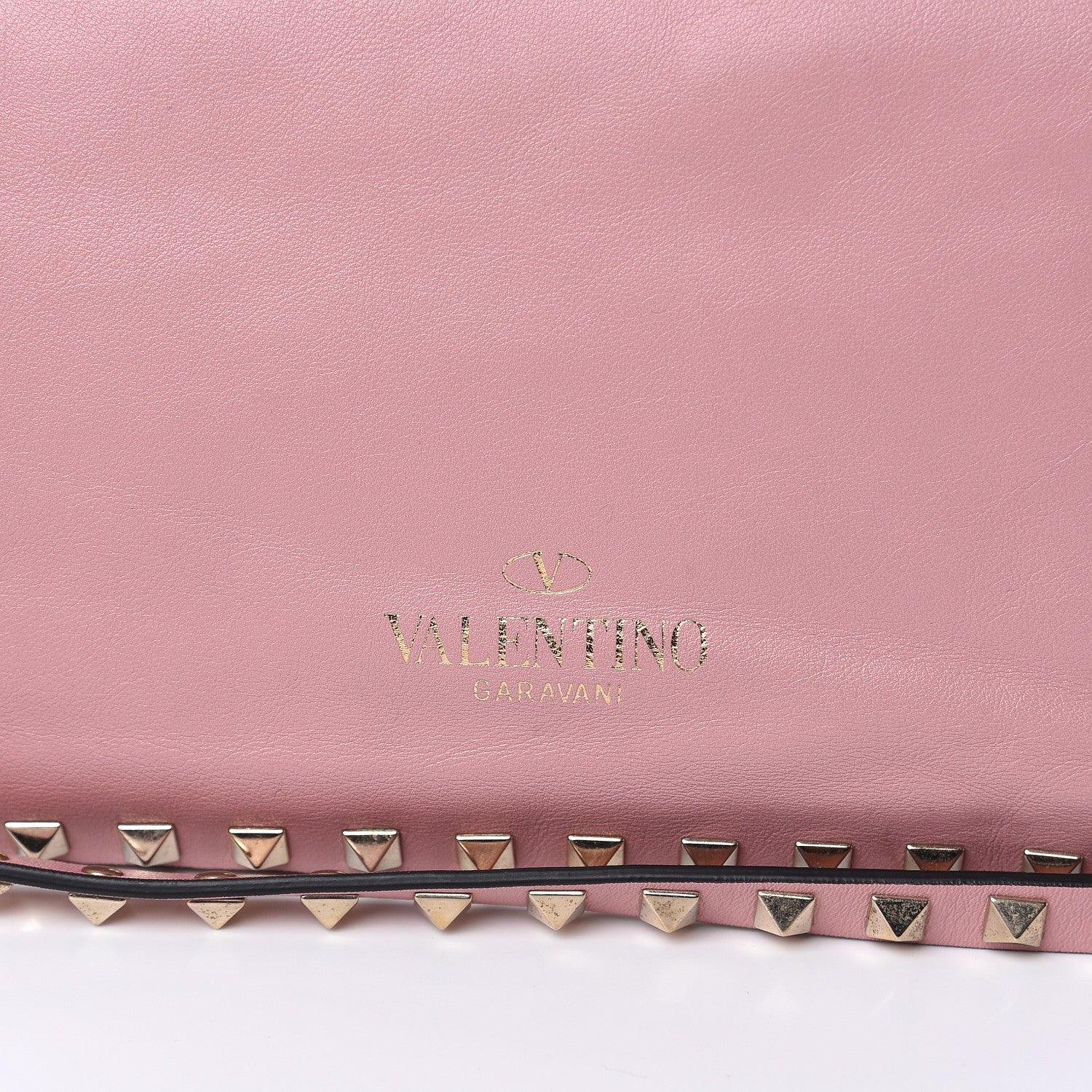 Valentino Garavani Vitello Small Rockstud Tote Pop Gardenia 10 of 17
