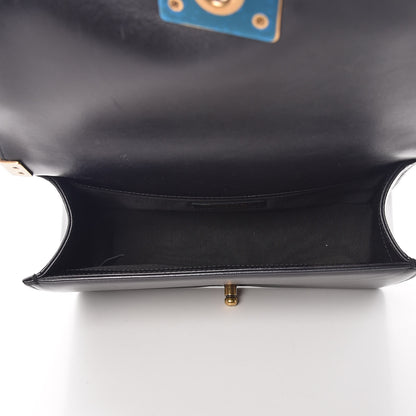 Chanel Lambskin Quilted Medium Boy Flap Pearly Black 7 of 15