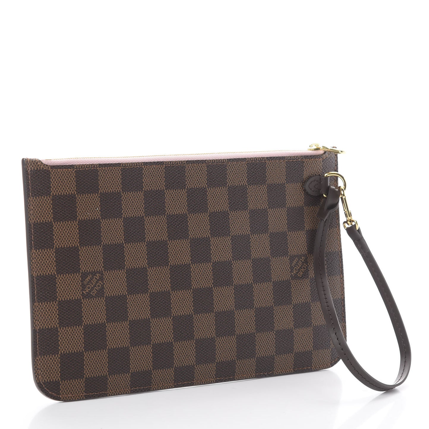 Damier Ebene Neverfull MM GM Pochette Rose Ballerine
