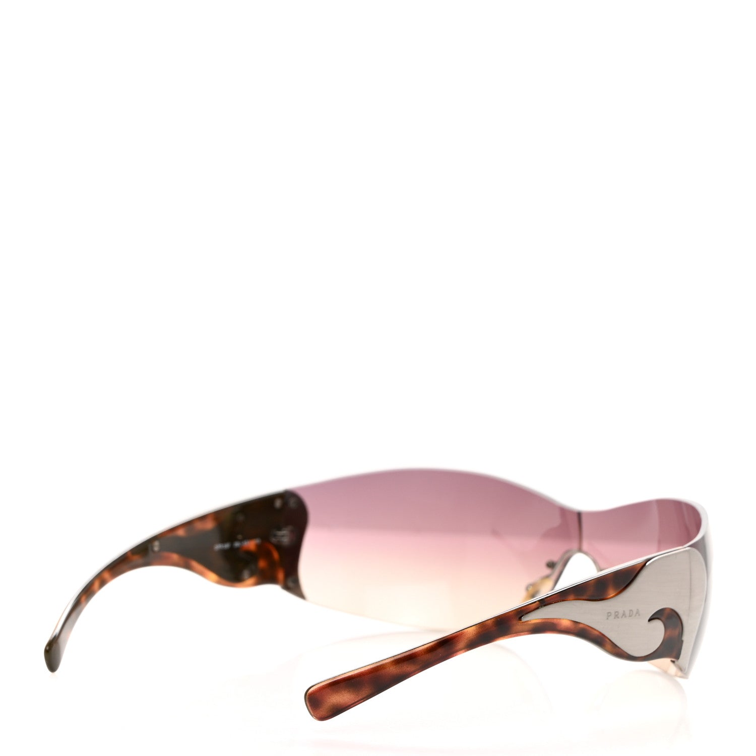 Prada Wrap Around Sunglasses SPR 58F 4 of 6