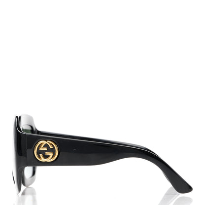 Gucci Acetate Square Frame Sunglasses GG0053S Black 3 of 8